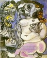 Hombre y mujer desnudos 2 1967 Pablo Picasso